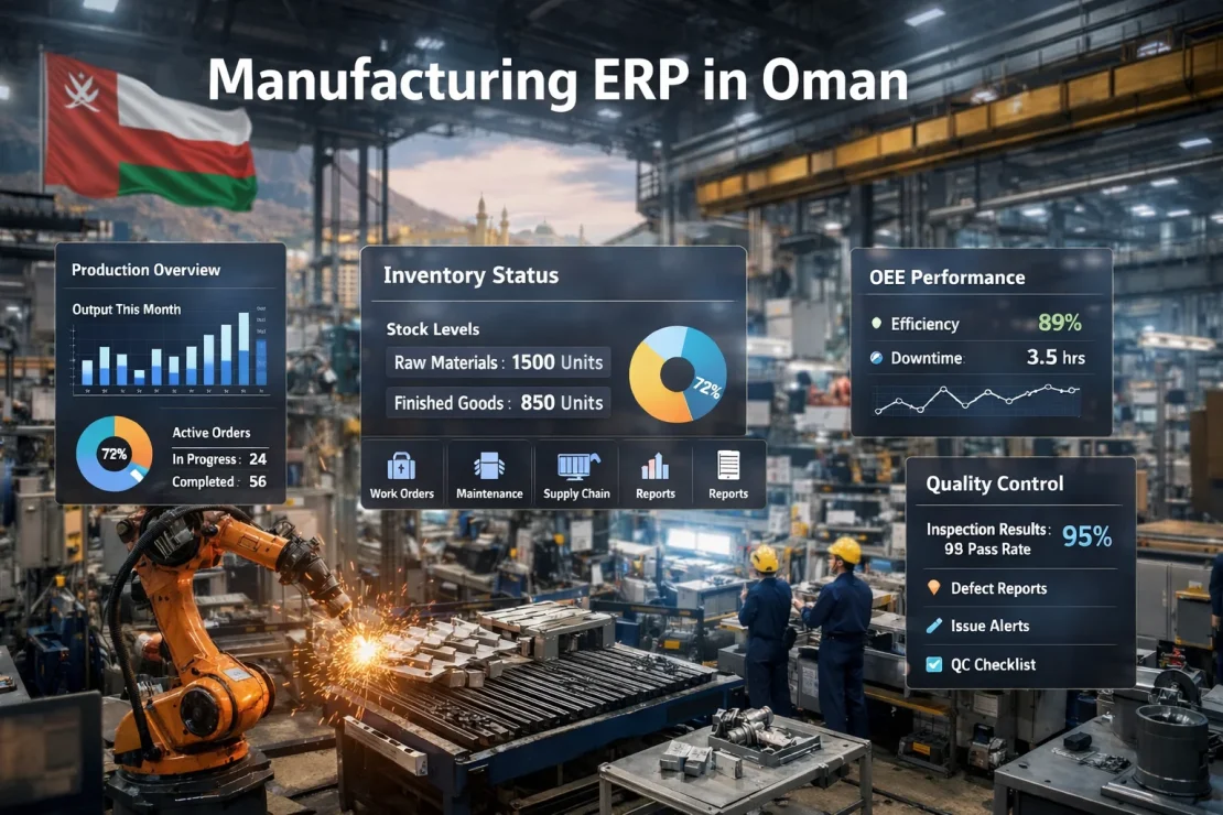  Manufacturing ERP in Oman: The Ultimate Guide for 2026